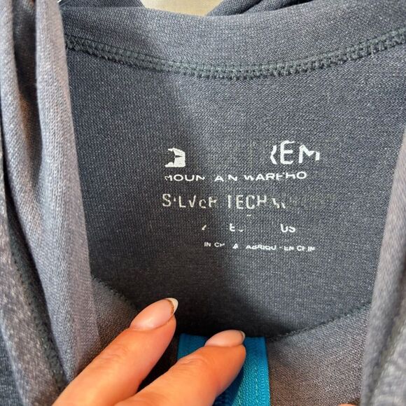 Ladies Extreme Mountain Hardware Silver Technology Full Zip Grey Hooded Jacket S - Picture 9 of 14